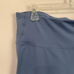 Old Navy Go Dry‎ High Rise Capri Leggings Size XL Blue Activewear Yoga thumbnail 6