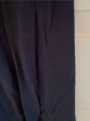 Abercrombie & Fitch Crinkle Textured Maxi Dress in Black Size Medium thumbnail 7