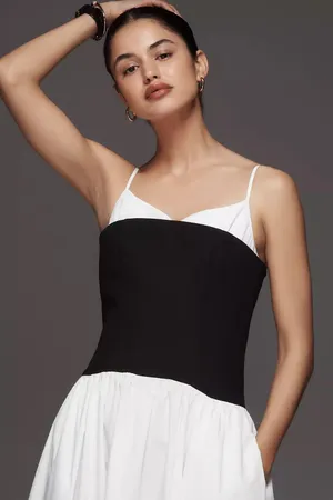 NWT Anthropologie Twofer Peekaboo Midi Dress. Size Small thumbnail 6