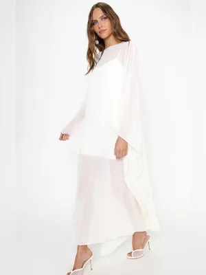 Show Me Your Mumu Olsen Caftan Size XXS white ivory nwot thumbnail 4