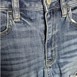 American Eagle AE Denim Jeans Distressed Ripped‎ High Waisted Women's 2 Short thumbnail 3
