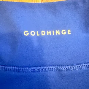 Gold Hinge Tennis Skirt Royal Blue thumbnail 4