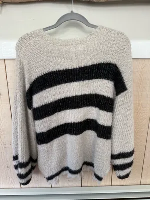 Pink Lily Sweater Striped thumbnail 2