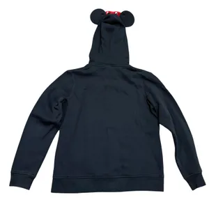 Disney Parks Originals Minnie Mouse ears with bow zip-front hoodie‎ Size XL thumbnail 3