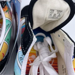 unisex loteria old skool skate multicolor shoes Size Men 4.5 Women 6 thumbnail 8