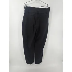 Banana Republic Pants Womens 8 Black High Rise Straight Leg V-Back Patch‎ Pocket thumbnail 3