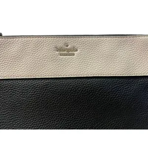 Kate Spade New York Clutch Used Leather Black Beige thumbnail 16