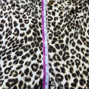 Frame‎ Womens Size 27 Ali High Rise Cigarette Leopard Print Jeans Trendy Chic thumbnail 10