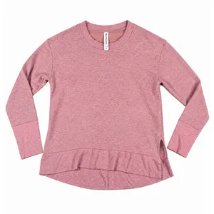 Athleta Balance Pullover Sweatshirt Women's Sz Medium Victorian Berry Multi Nep thumbnail 1