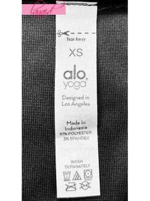 Alo Velour Choice Polo Black Velvet Fuzzy Cropped Short Sleeve Henley Crop Top thumbnail 9