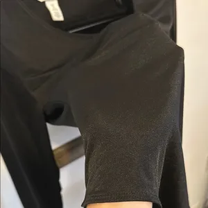 Black Scoop Neck Long Sleeve Bodysuit thumbnail 6