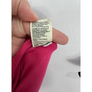 Back Beat Co One‎ Shoulder Dress Womens XS Pink Hemp Organic Cotton Ribbed Mini thumbnail 7