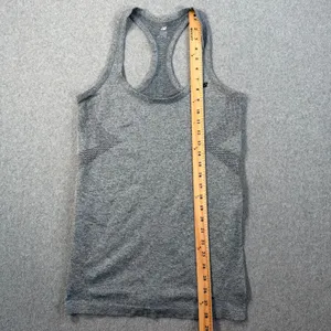 New Balance Gray Racerback Tank Top Women's Medium Running Active Gym Workout thumbnail 6