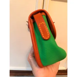 Dooney & Bourke Crossbody Women Small Kelly Green East/West Pebbled Leather Bag thumbnail 5