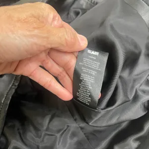 Sam Edelman Black Faux Leather Moto Biker Jacket Womens XL zip 5/2021 EUC thumbnail 6