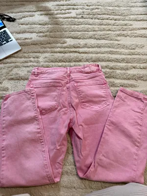 Stradivarius PINK WASHED MOM JEANS thumbnail 2