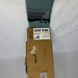 Burton Midweight Crew Socks - Green and Gray thumbnail 6