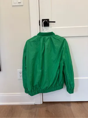 Anthropologie Maeve Ballon Sleeve Bomber thumbnail 4