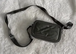 Lululemon Gray/Green Crossbody Bag thumbnail 1