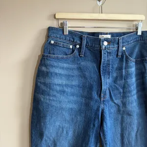 Madewell The Perfect Vintage Straight Jean 31 Blue Womens High Rise Stretch thumbnail 2