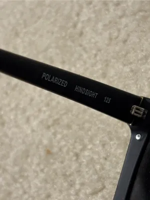 QUAY Black Hindsight Sunglasses thumbnail 4