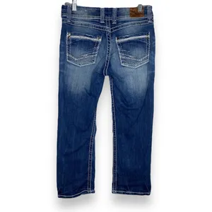 NWOT BKE Harper Stretch Cropped Denim Jeans Size 28 thumbnail 9