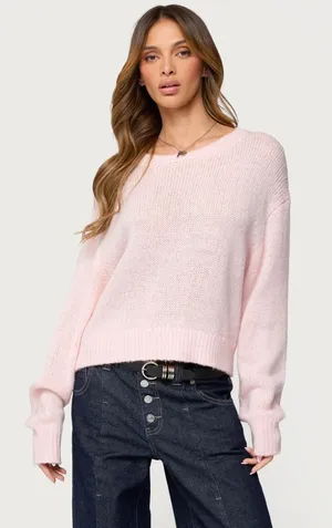 edikted knit sweater thumbnail 1