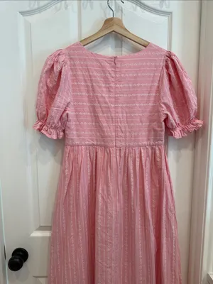 Tuckernuck Hyacinth House Pippa puff sleeve midi dress thumbnail 8