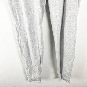LULULEMON Gray Warm Down Super Soft Touch Drawstring Waist Joggers Size 4 Casual thumbnail 8