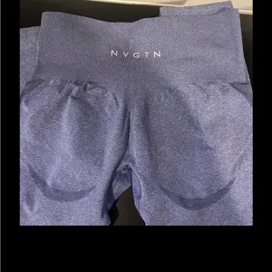 NVGTN Purple High Waisted Workout Leggings thumbnail 4