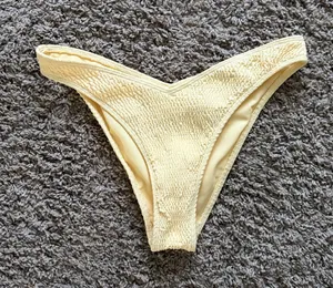 Hollister Smocked Cheeky Bikini Bottom thumbnail 1