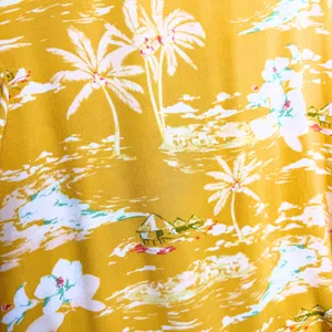 LC Lauren Conrad Tropical Palm Tree Side Tie Top Size Large Beach Boho Summer thumbnail 4