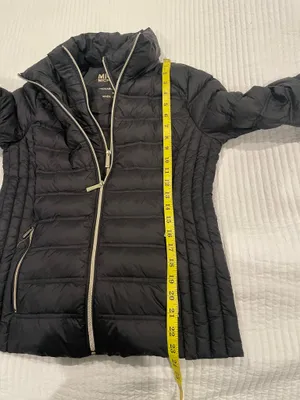 Michael KORS Black Quilted Puffer Jacket - Lightweight Women's Coat (XS) thumbnail 9