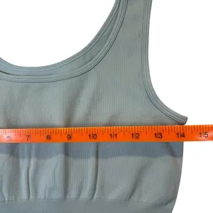 Shapewear Bodysuit Sleeveless Tank Top Gray Women’s size large NEW thumbnail 5