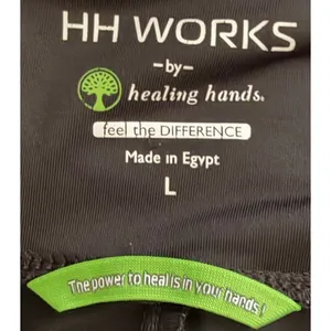 HH Works by Healing Hands Women's Black Stretch Maturity Scrub Pants Size L thumbnail 4