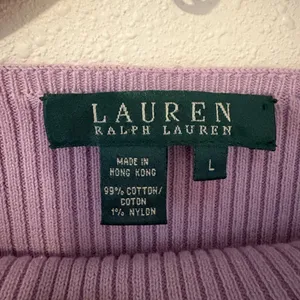 Lauren Ralph Lauren Women’s Cotton Sweater thumbnail 5