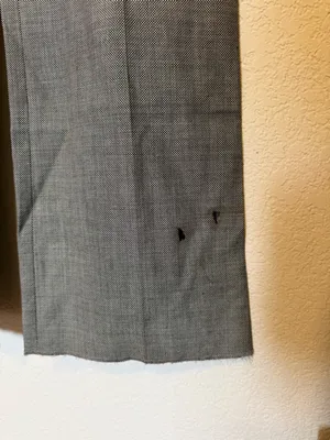 Stella McCartney | Gray Textured Dress Pants - 40 thumbnail 8