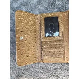 G By Guess Slim Amore Wallet 90s Y2K Monogram Denim Faux Gator Leather thumbnail 14