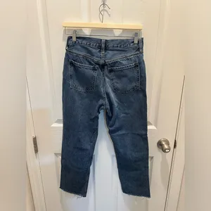 Old Navy Distressed Dark Blue Jeans thumbnail 2