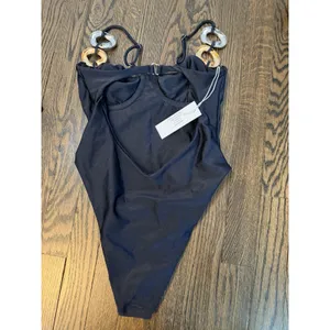 palondre the label Aster One Piece Black With Underwire Sz M NWT $225 thumbnail 12