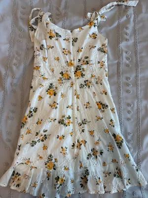 Altar'd State Dress Yellow Floral thumbnail 3
