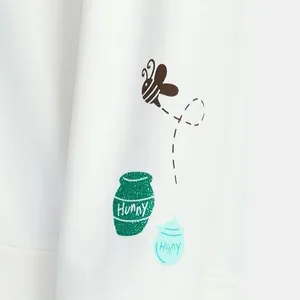 Disney‎ Winnie the Pooh Lucky Bear St Patricks Day Sweatshirt Cream NWT Size M thumbnail 7