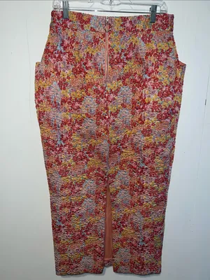 Lulu's Pink Ribbon Floral Textured 2 Piece Halter and Midi Skirt NWT 0831261 thumbnail 6