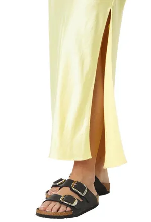 Madewell Satin Maxi Slip Skirt thumbnail 3