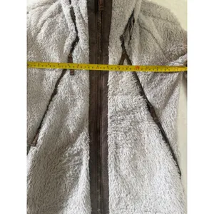 Kuhl Flight Jacket Womens XS Grey Full Zip High Pile Fleece‎ Thumbholes Hooded thumbnail 5