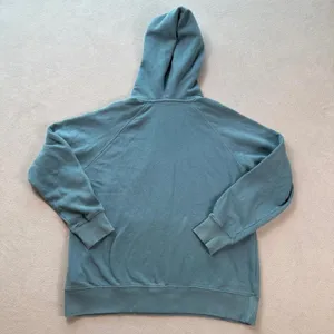 The North Face Womens M Teal Blue Half Dome Logo Pullover Hoodie Sweatshirt thumbnail 2