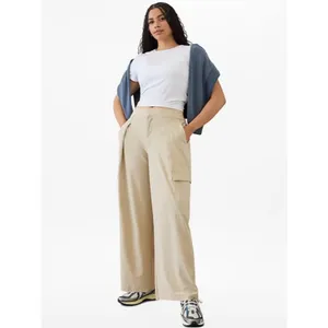 Athleta 4 Pinnacle Cargo Trouser Ecru Size 4 Regular thumbnail 7