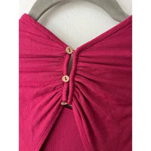 Free People Beach Night Out‎ Maxi Dress NWT Small Wine Red thumbnail 6