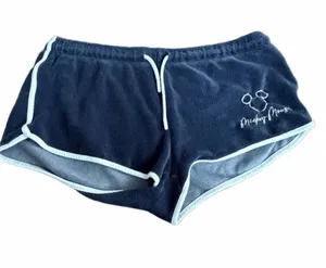 Disney Navy Terry Athletic Shorts with Light Gray Trim thumbnail 1
