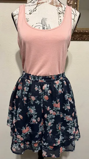 Abercrombie & Fitch Floral Skirt thumbnail 2